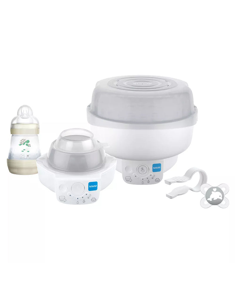 Esterilizador eléctrico y calienta biberones MAM Express 6 en 1
