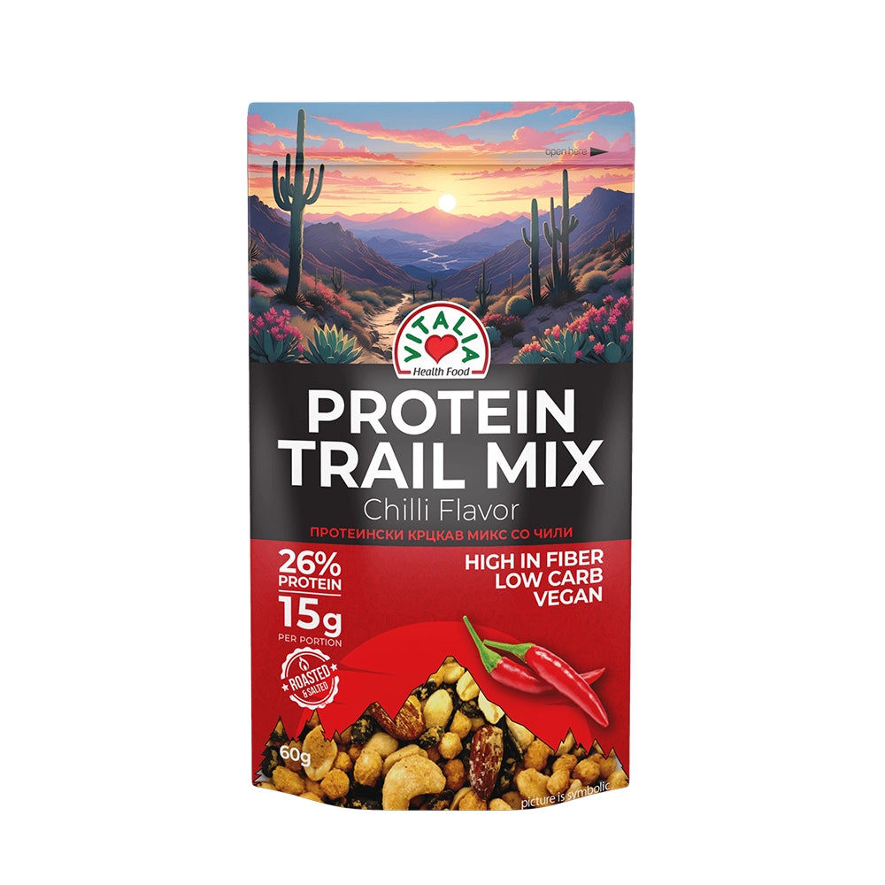Vitalia Health Food Protein Trail Mix Chilli Flavor 60g ex: 27/11