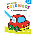 Mi primera página para colorear - Descubro mis juguetes