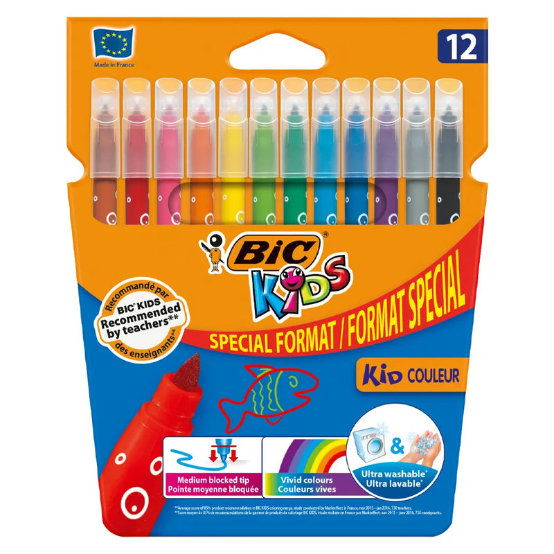 علبة من 12 أقلام تحديد Bic
