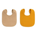 Babymat Set of 2 Bibs - Honey
