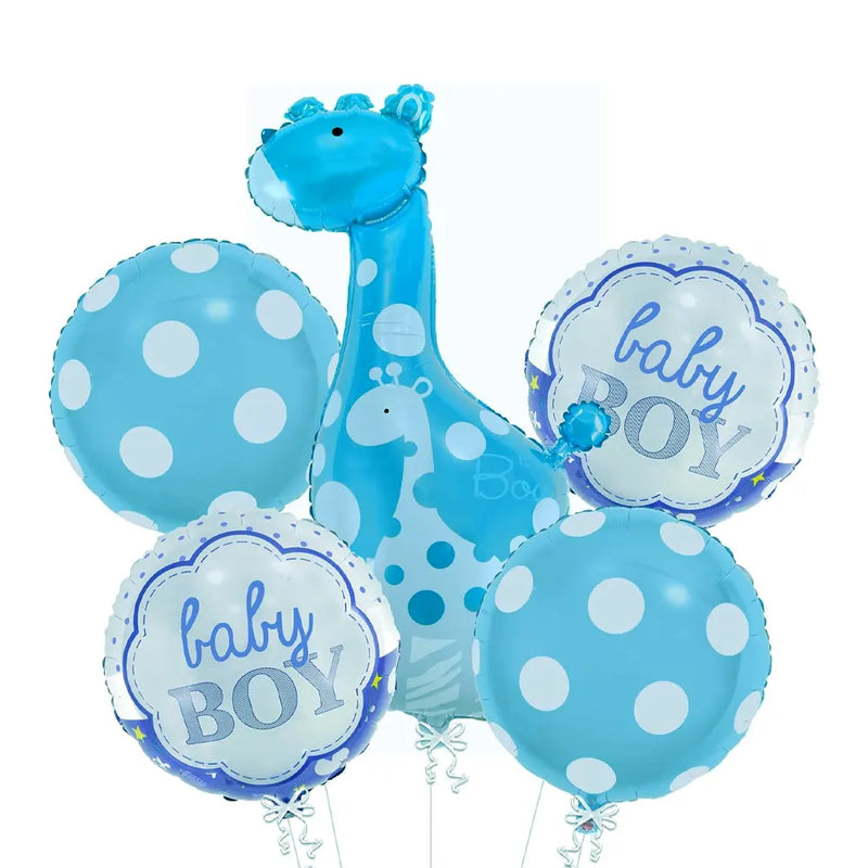Pack of 5 Balloons - Baby Boy