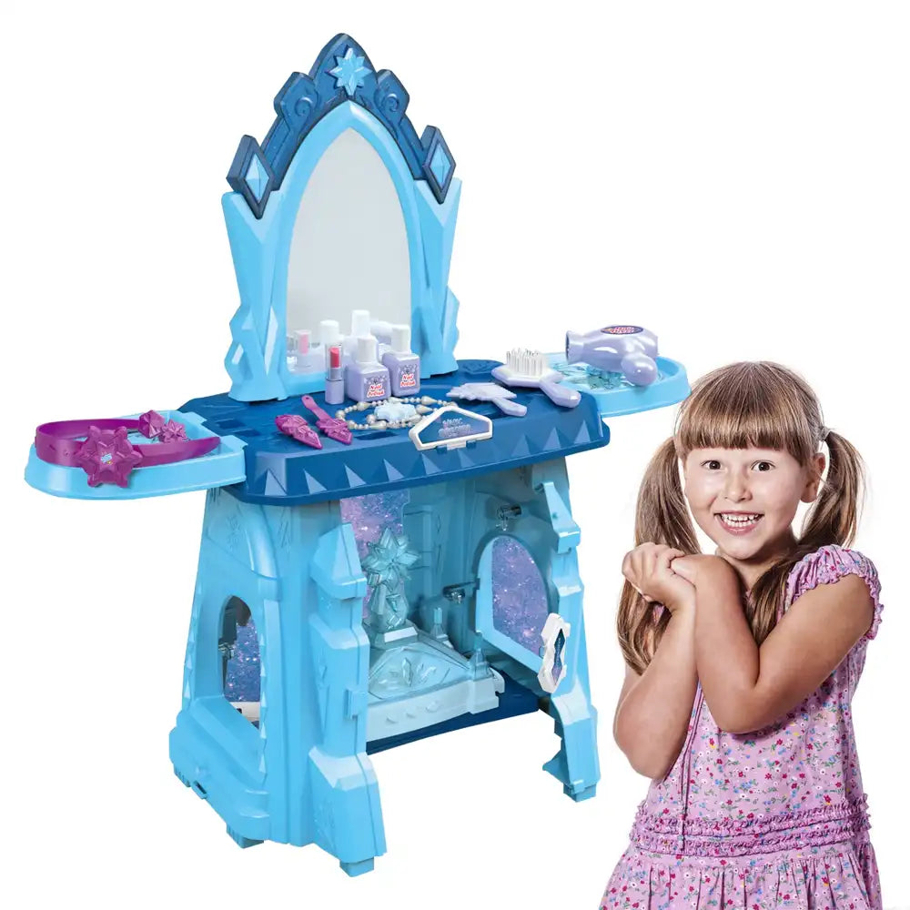 Coiffeuse Magique Frozen Bleu - 3 A+