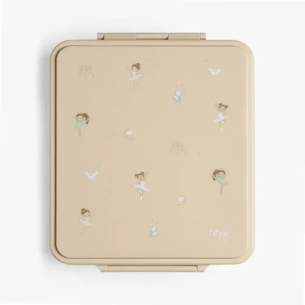 Citron Grande Lunchbox avec Pot Alimentaire Isotherme - Ballerina