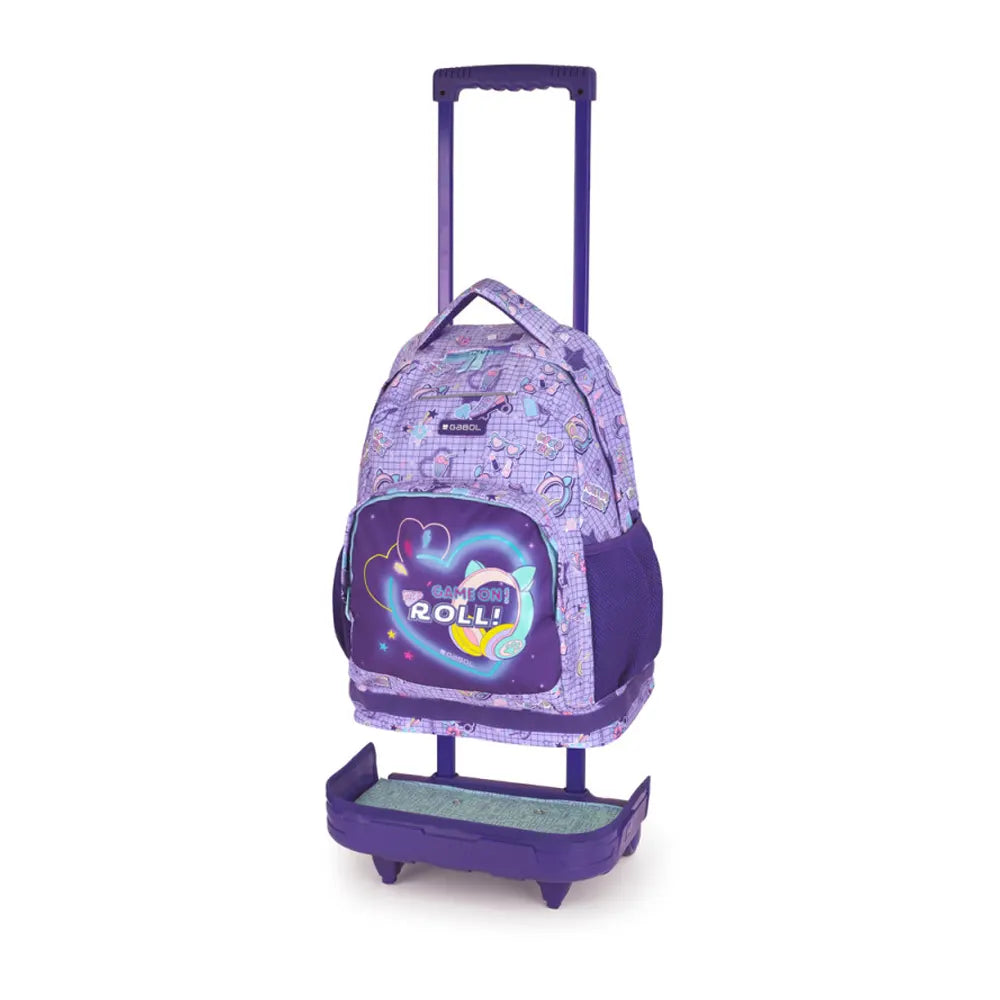 Gabol FUNNY – Sac à Dos à Roulettes Amovible Enfant