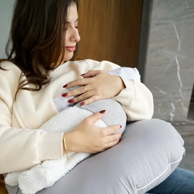 Bambidou Nursing and Maternity Sweatshirt - Ivory