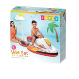 INTEX Wave Rider – Bouée Gonflable Enfant Design Jet Ski - 3A+