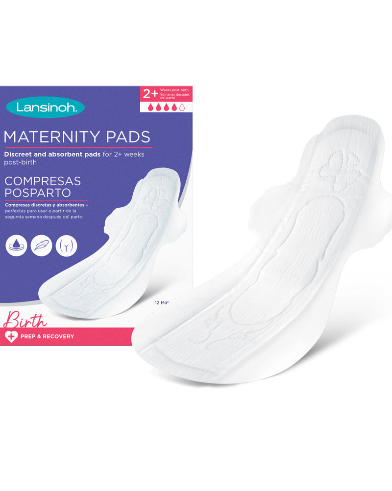 Lansinoh Compresas Maternidad Talla M 2 Semanas y Más - 12 Unidades