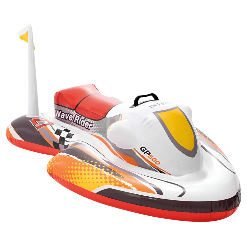 INTEX Wave Rider – Bouée Gonflable Enfant Design Jet Ski - 3A+