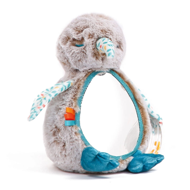 Ludi Cuddly Kiwi Plush with Mirror 6M+