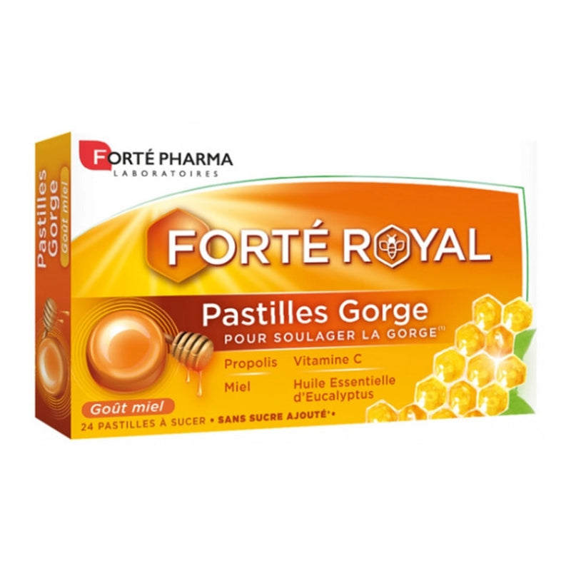 Forté Royal Pastilles Royale Honey Flavor - 24 Units