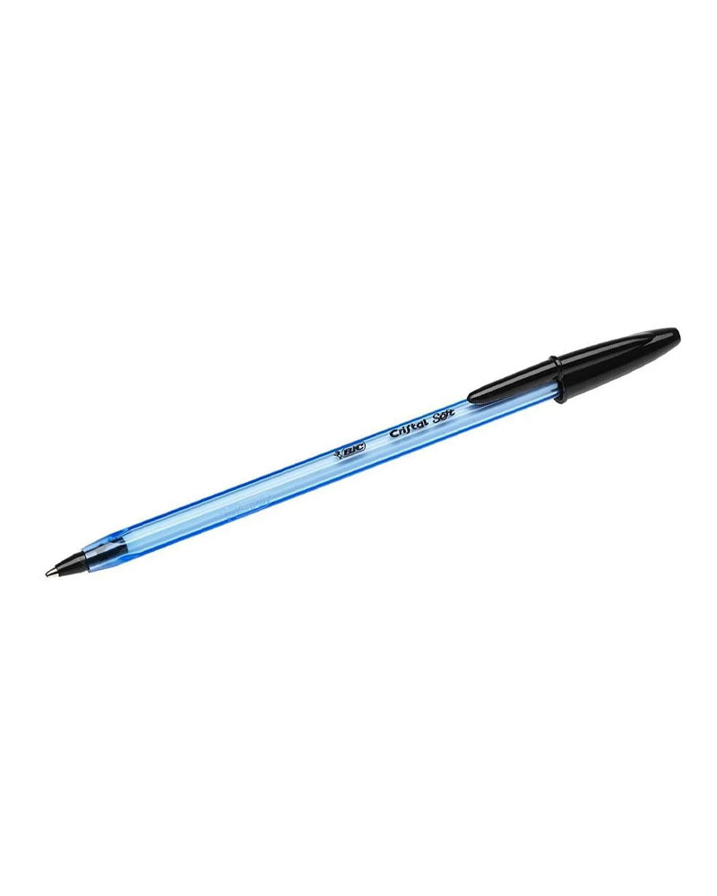 BIC Cristal Soft Ballpoint Pen - Black
