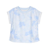 Camiseta entallada Cloud Dye para Niña OshKosh - Azul