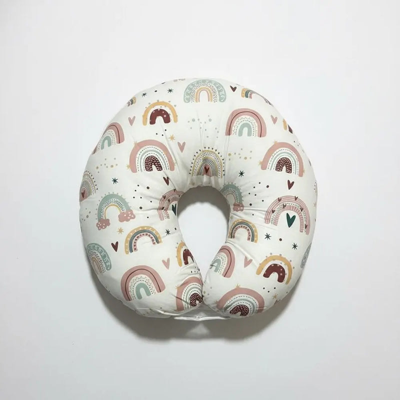 BébéYo Rainbow Nursing Pillow - Powder Pink