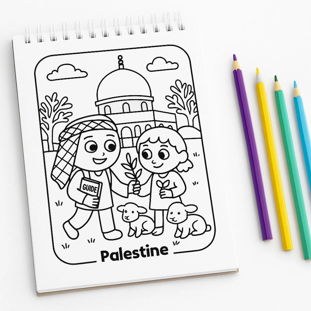 Espoir Planner Hope et Lila : Découverte des Pays – 25 Aventures à Colorier