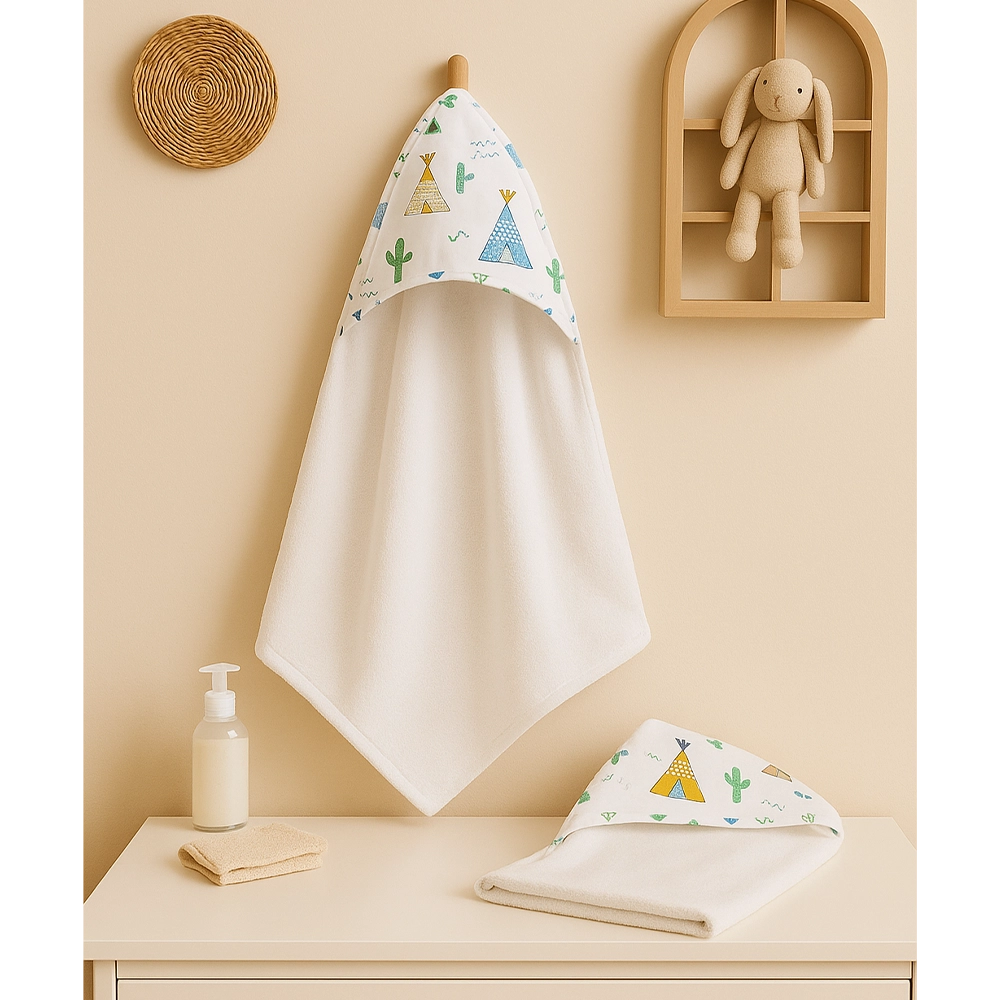 Serviette de Bain Babymat 130x70cm - Harmonie Tipi