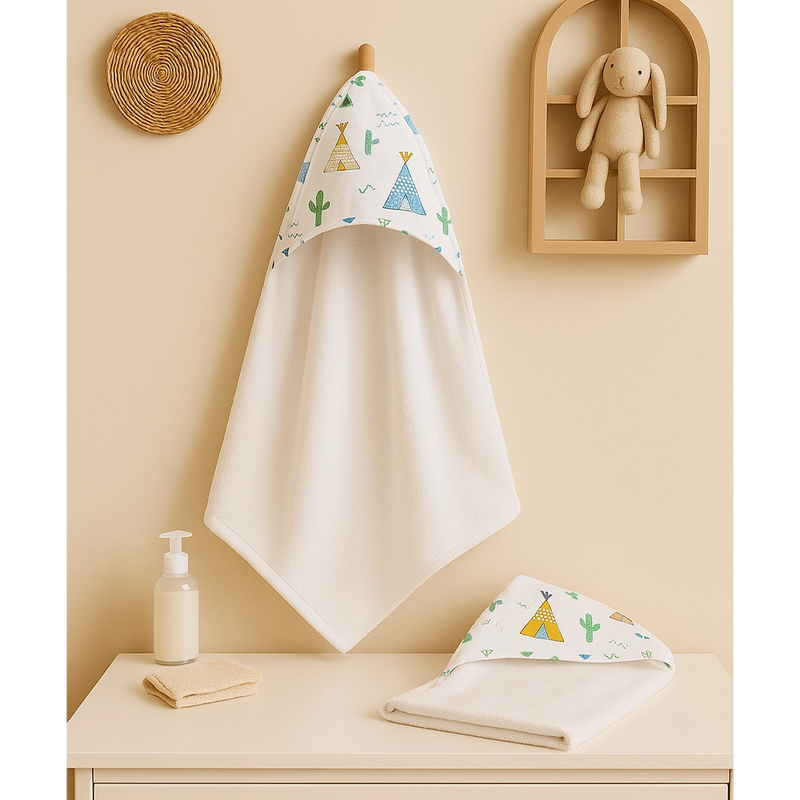Serviette de Bain Babymat 130x70cm - Harmonie Tipi