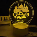 مصباح إل إي دي مسجد رمضان كريم