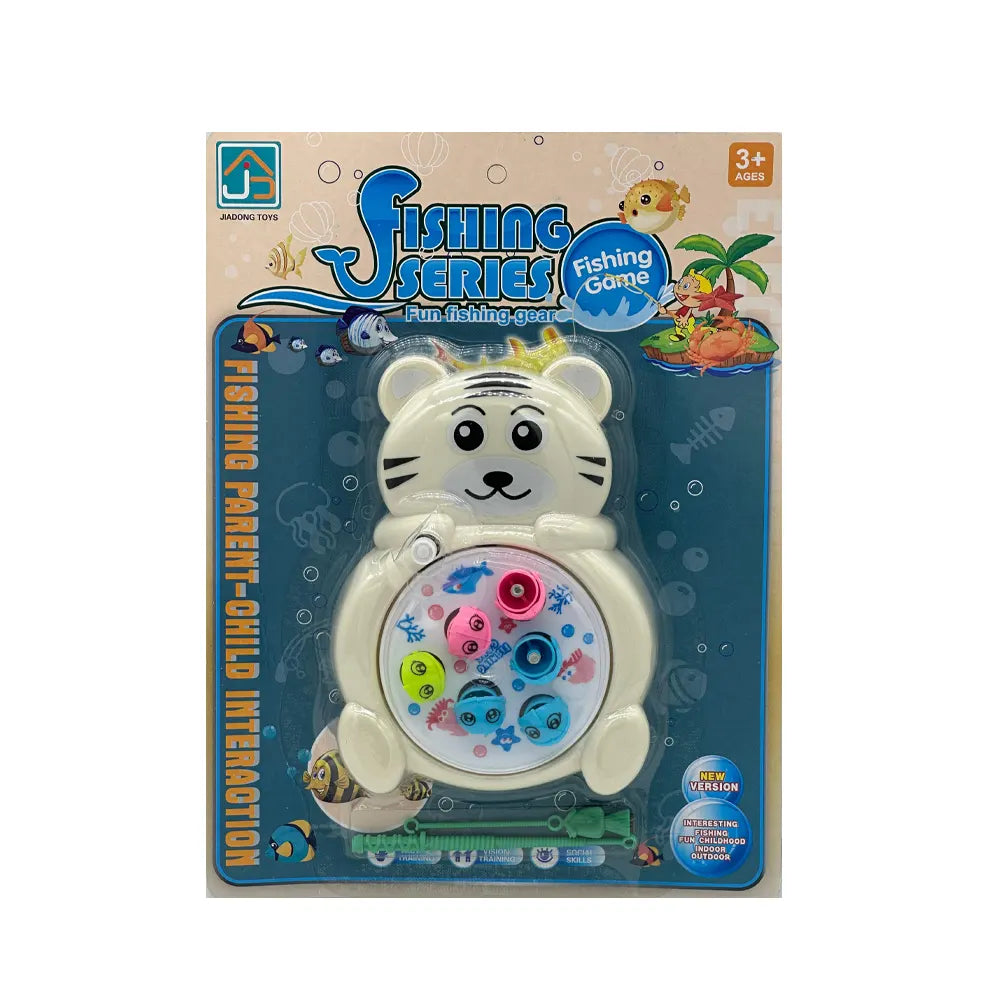 Interactive Magnetic Fishing Game Bear Model - 3Y+