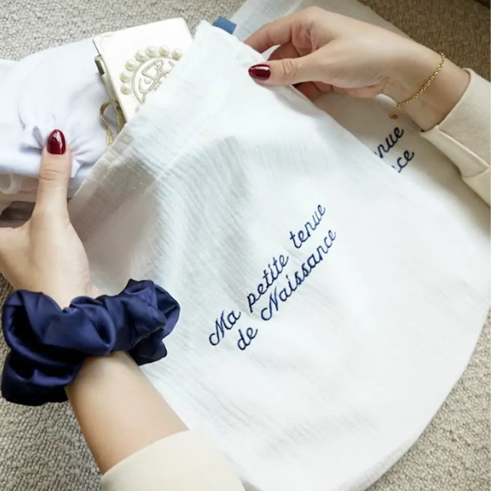 Bambidou Baby's First Outfit Pouch / Tkimcha - Blue