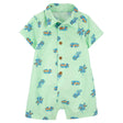 Barboteuse en Coton Carter's - Tropical Vert