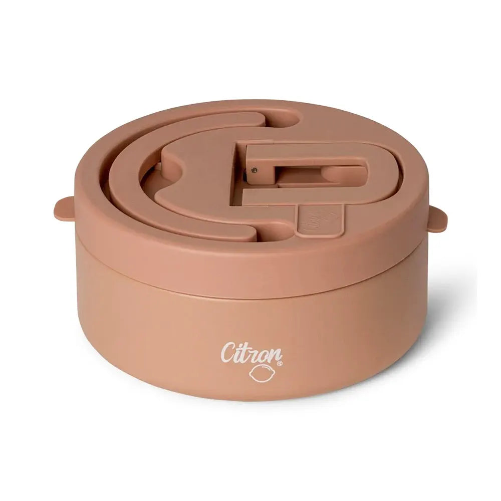Citron Thermos Alimentaire en Acier Inoxydable 400ml - Blush Pink