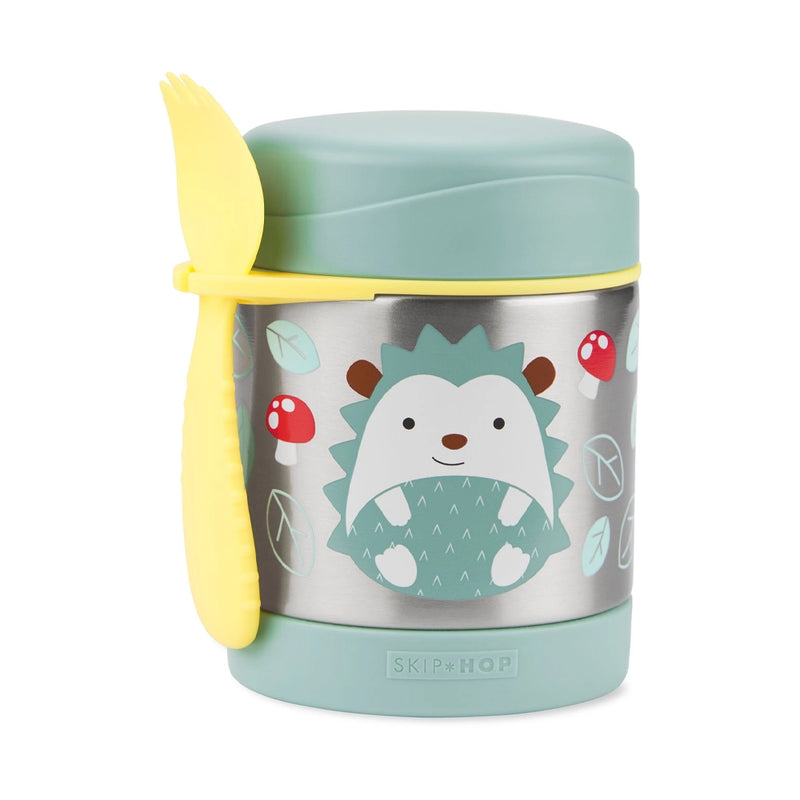 Skip Hop Zoo 325ml Stainless Steel Insulated Thermos - Hedgehog