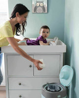 Poubelle à couches Anti-Odeur Twist & Click Tommee Tippee - Bleu