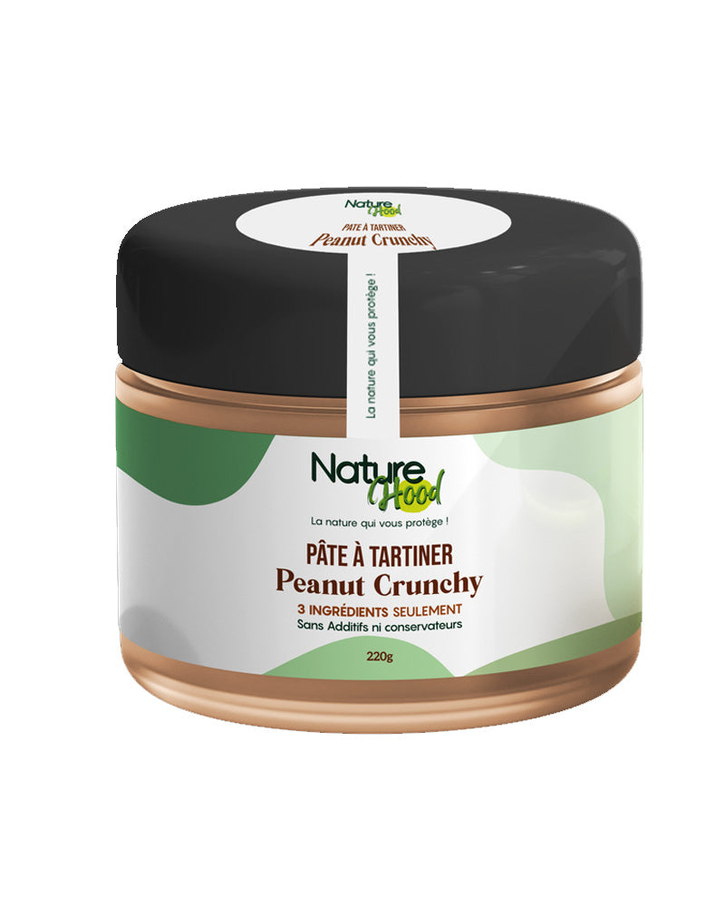 NatureHood Peanut Crunchy Spread - 220g