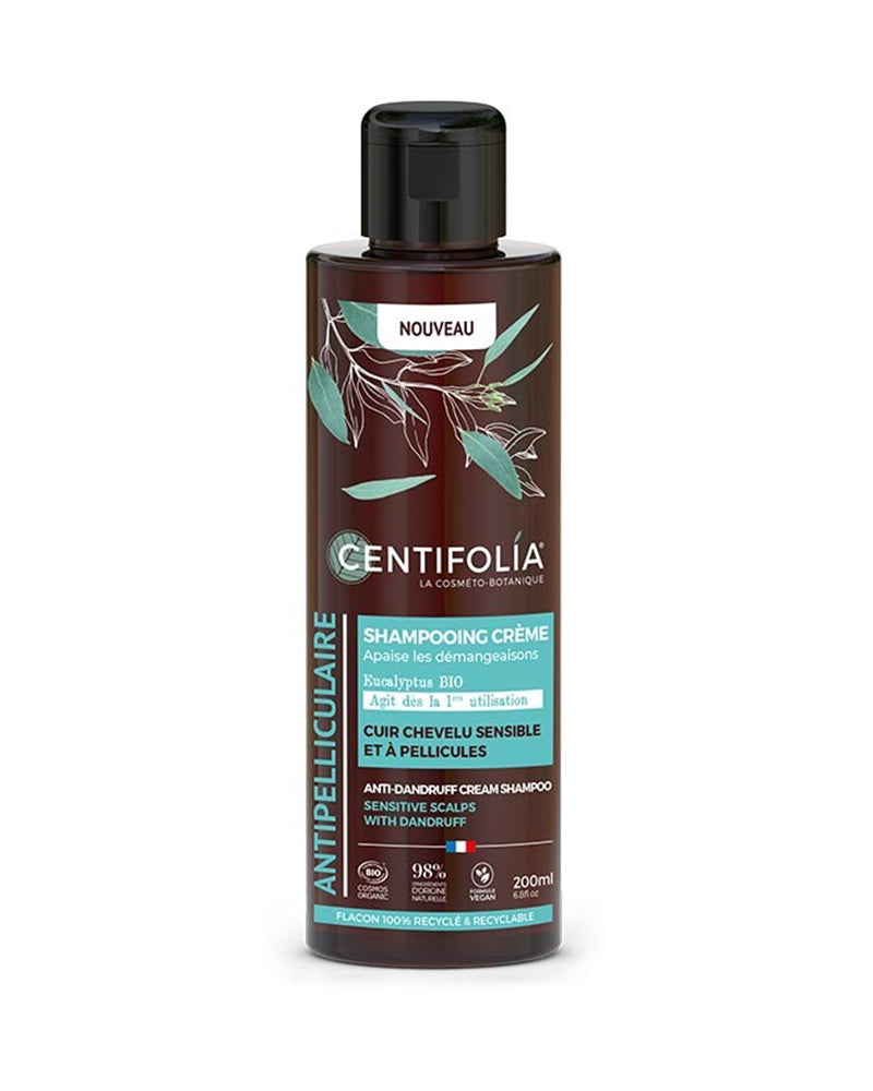 Centifolia Organic 200ml Anti-Dandruff Cream Shampoo for Sensitive Hair 3 Years+