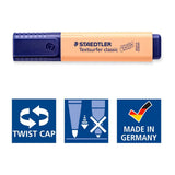 Staedtler 364 CWP6 Lote de 6 Resaltadores Textsurfer Classic Pastel