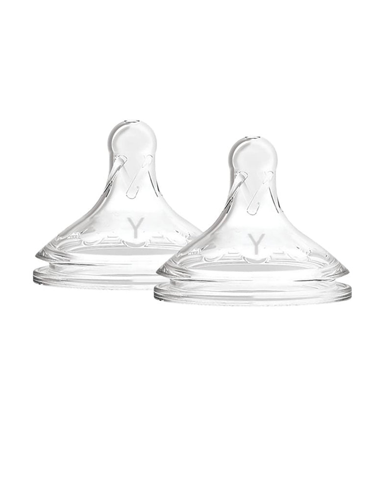 Dr. Brown's Pack de 2 Tétines Cole large et Coupe en Y 9M+
