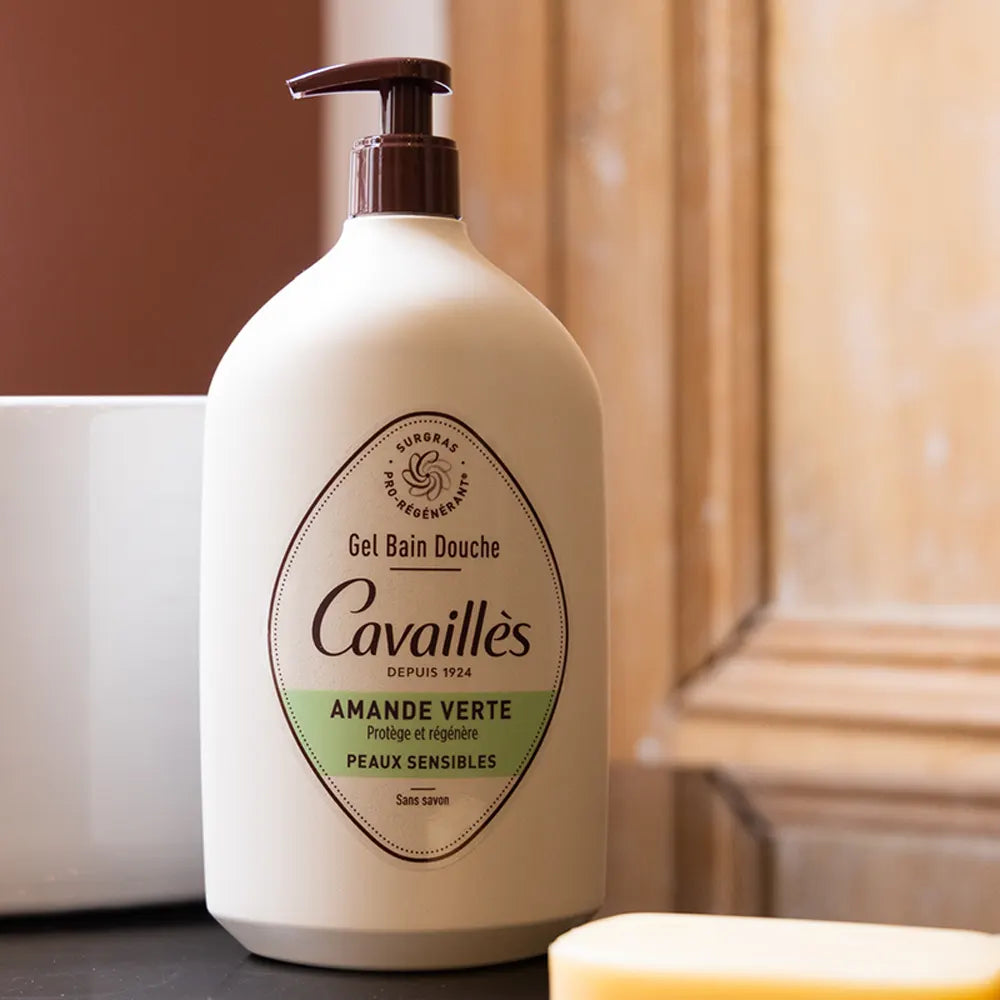 Rogé Cavaillès Gel Surgras Bain et Douche Amande Verte - 1L