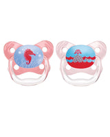 Dr. Brown's Pack de 2 Sucettes BUTTERFLY SHIELD Stage1 0-6M - Pink