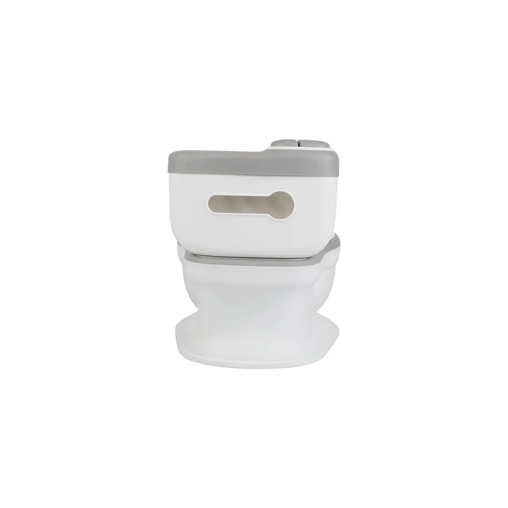 Tryco Pot avec Son de Chasse d'eau - Gris