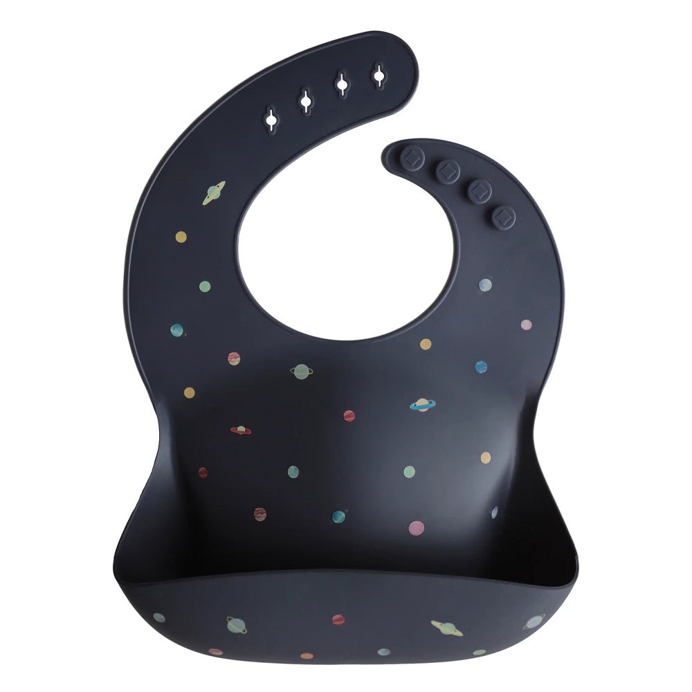 Mushie Bavoir Bébé en Silicone - Planètes