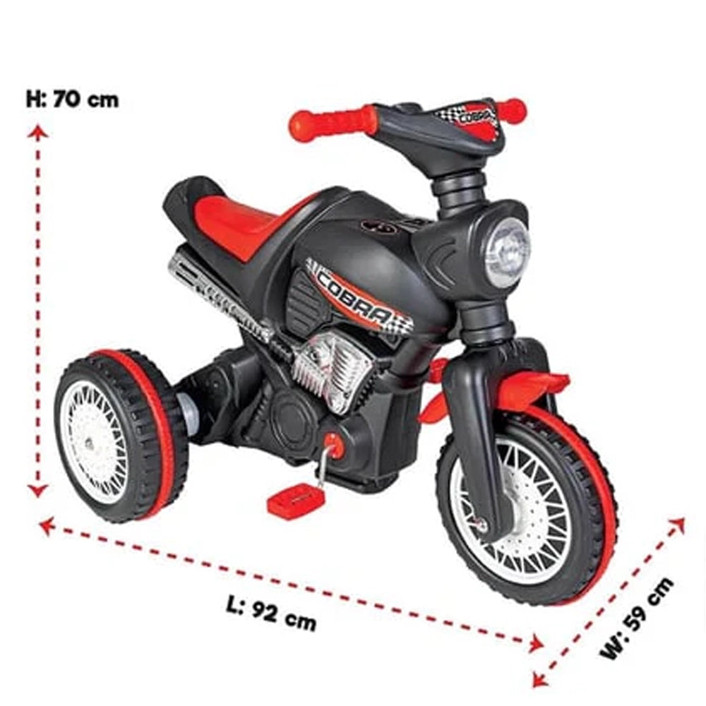 Pilsan Moto de Pedales Moto Cobra 3A+