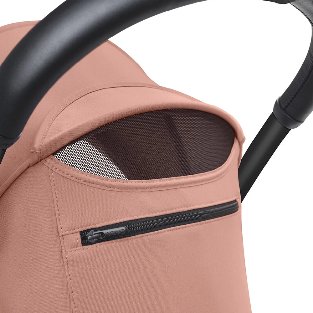 Poussette Stokke® YOYO³ Cadre Noir 6M+ - Ginger