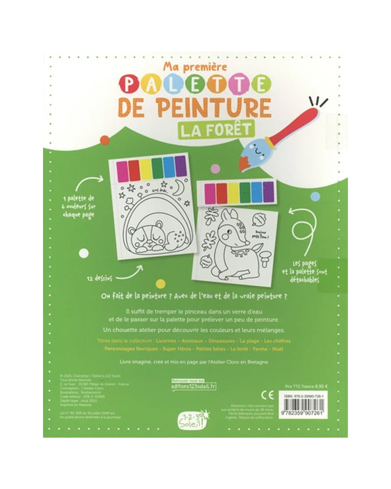Ma Première Palette de Peinture - La forêt