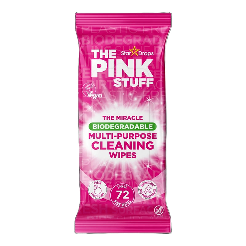 The Pink Stuff Multi-Purpose Surface Wipes - 72 Pieces