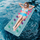 Bestway® Colchoneta inflable para adultos con ventanas Summer Colors 14A+