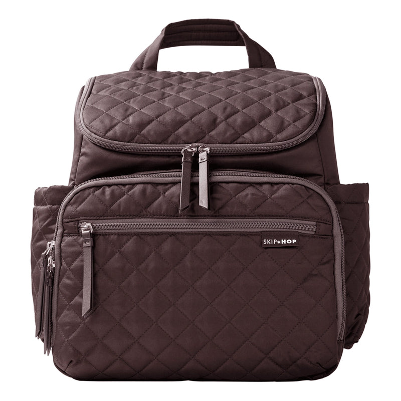 Skip Hop Pañalera Tipo Mochila Forma - Chocolate