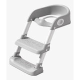 Tryco Toilet Trainer with Ladder - Gray