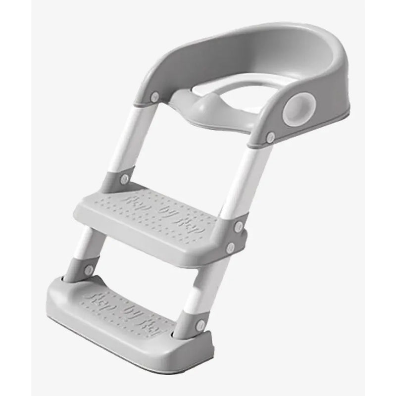 Tryco Toilet Trainer with Ladder - Gray