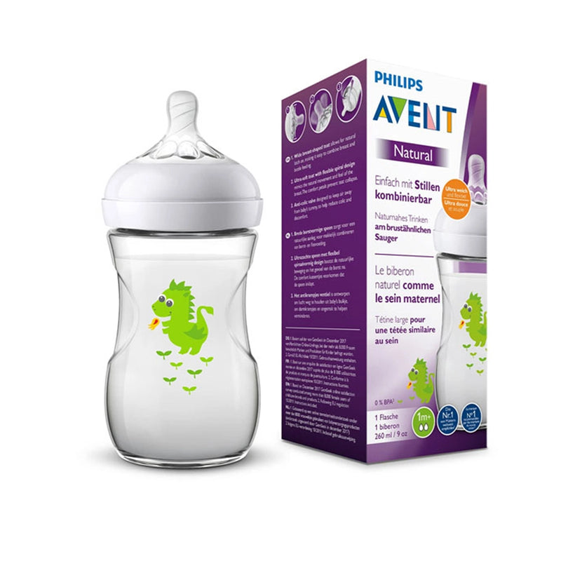 Biberón Avent Natural 260 ml - Dragón