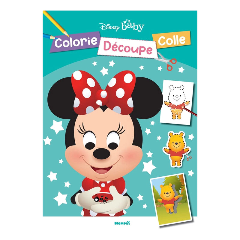 Disney Baby - Colorea, recorta y pega