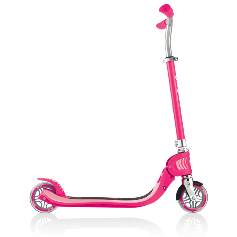 Globber Trottinette Pliable Flow 125 - Rose Fushia