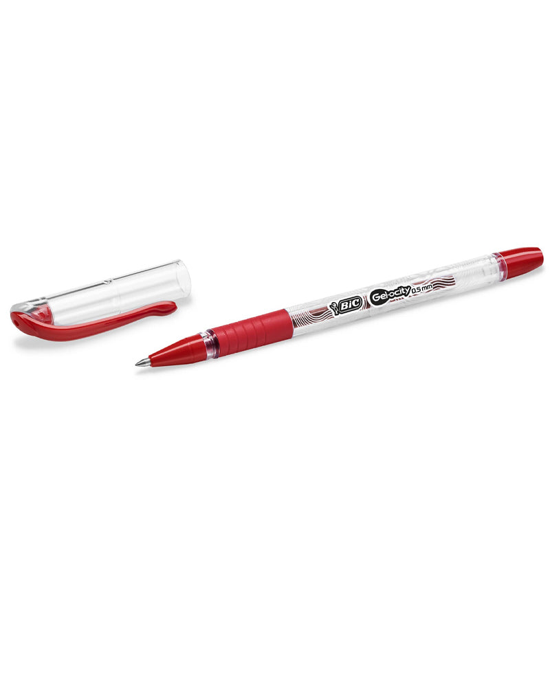 Bic GelOcity Illusion Pen - Red