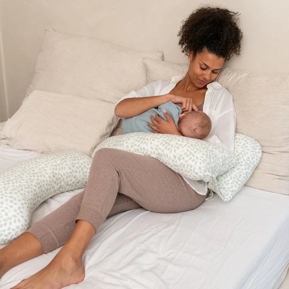 Doomoo Pregnancy Pillow Mini Leaves - Green