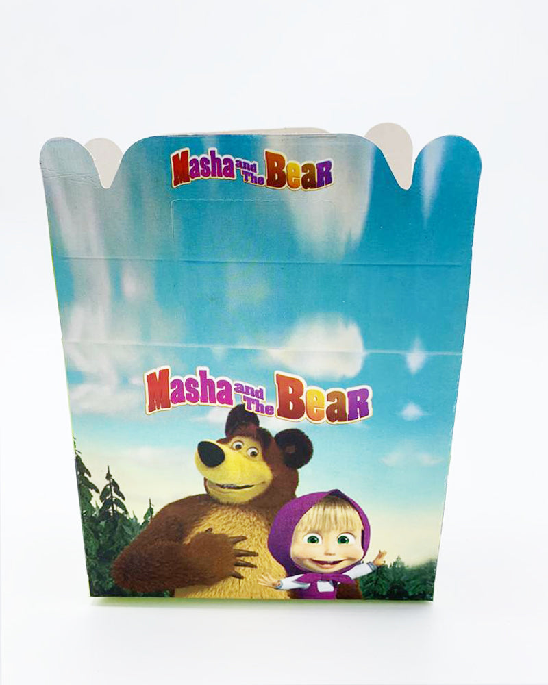 Cajas Sorpresa de Papel x6 - Masha & Bear